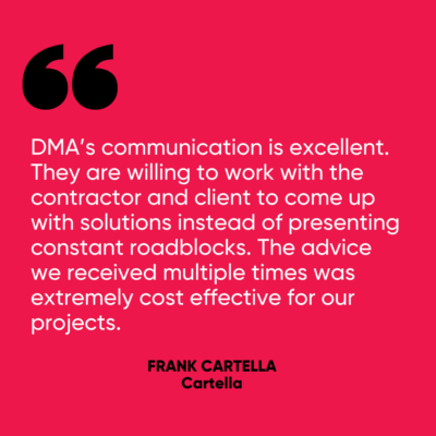 DMA Engineers Feedback Frank Cartella